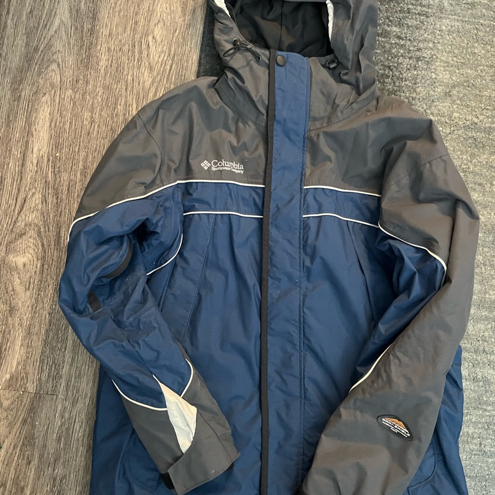 Columbia Navy and Black Outdoor Jacket